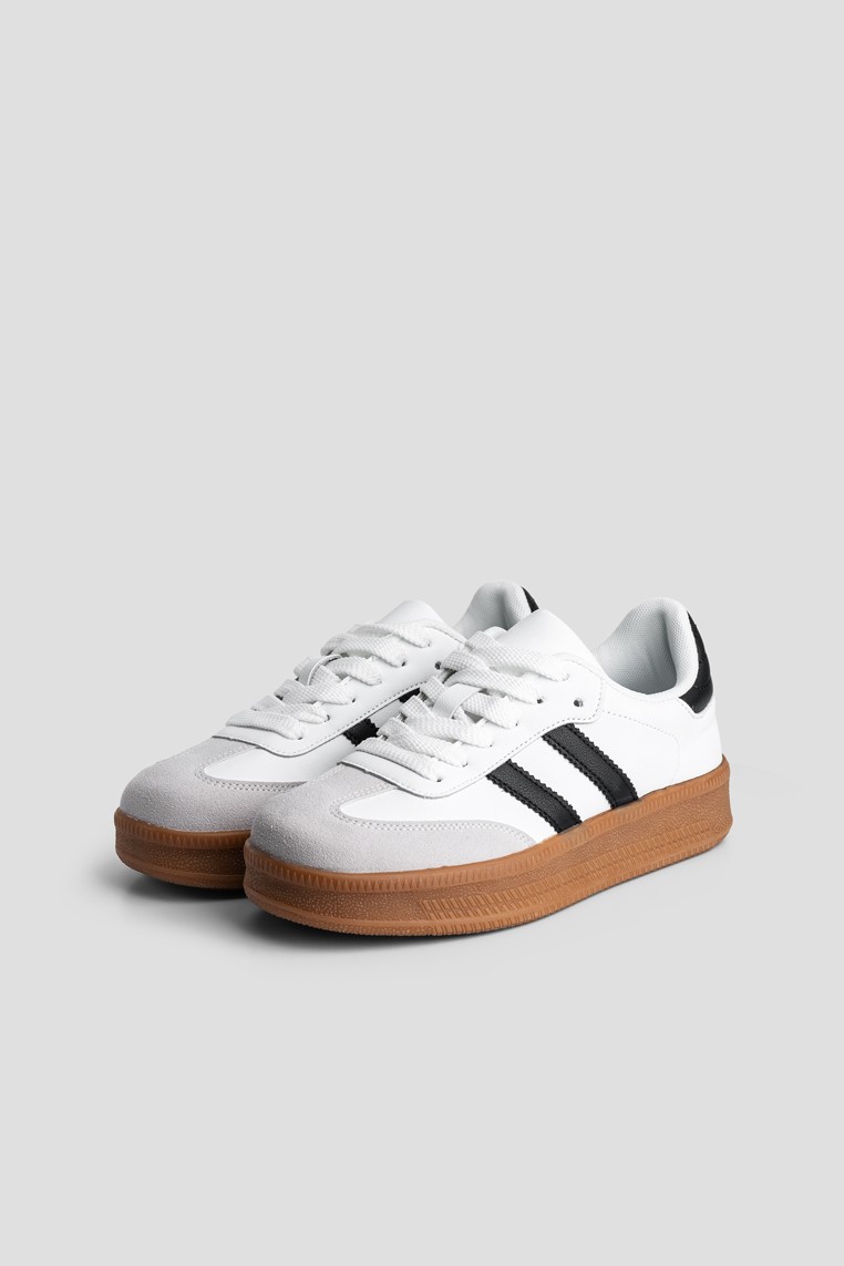 Кеди шкіряні жіночі shoeslovers.com.ua