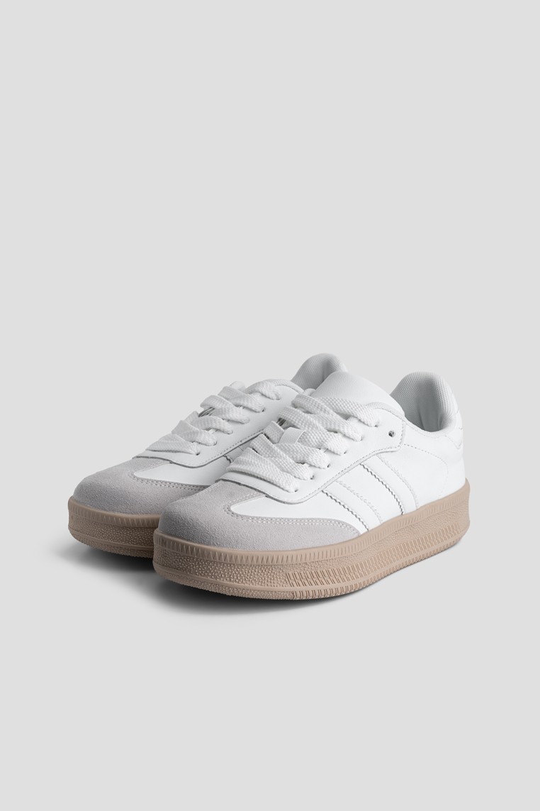 Кеди шкіряні жіночі shoeslovers.com.ua