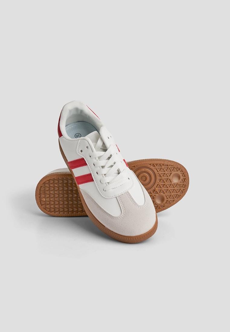 Кеди шкіряні жіночі shoeslovers.com.ua