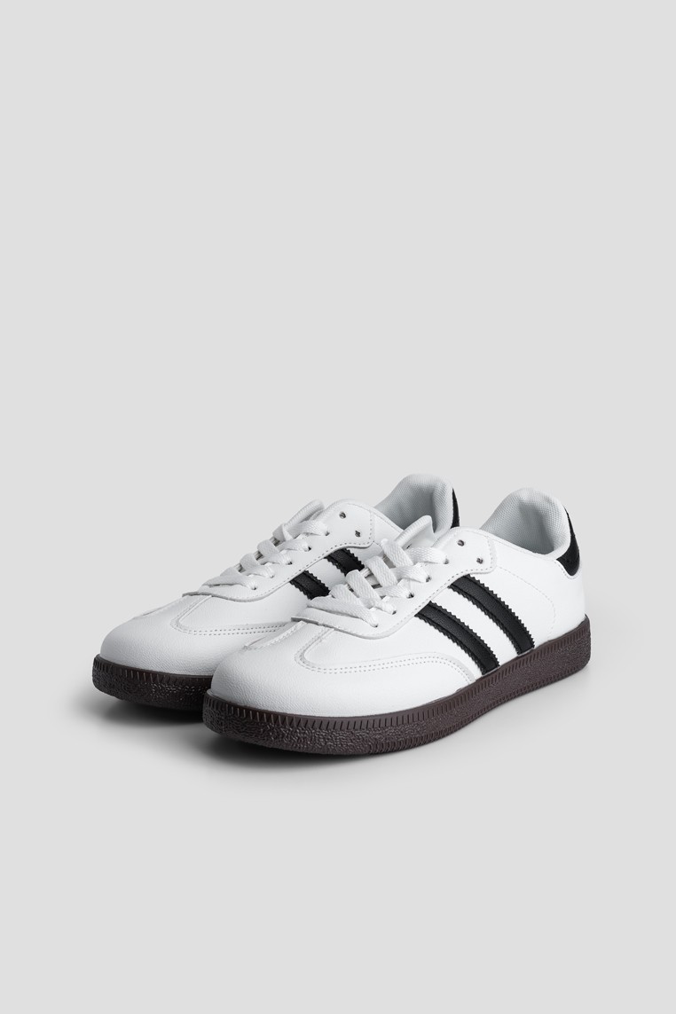 Кеди шкіряні жіночі shoeslovers.com.ua