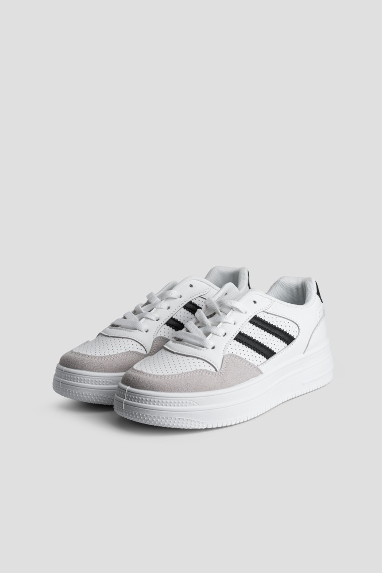 Кеди шкіряні жіночі shoeslovers.com.ua