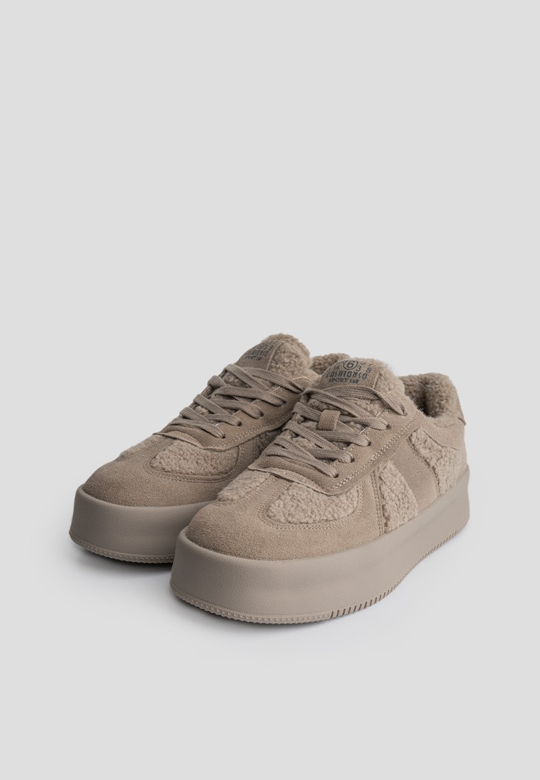 Кеди замшеві зимові shoeslovers.com.ua