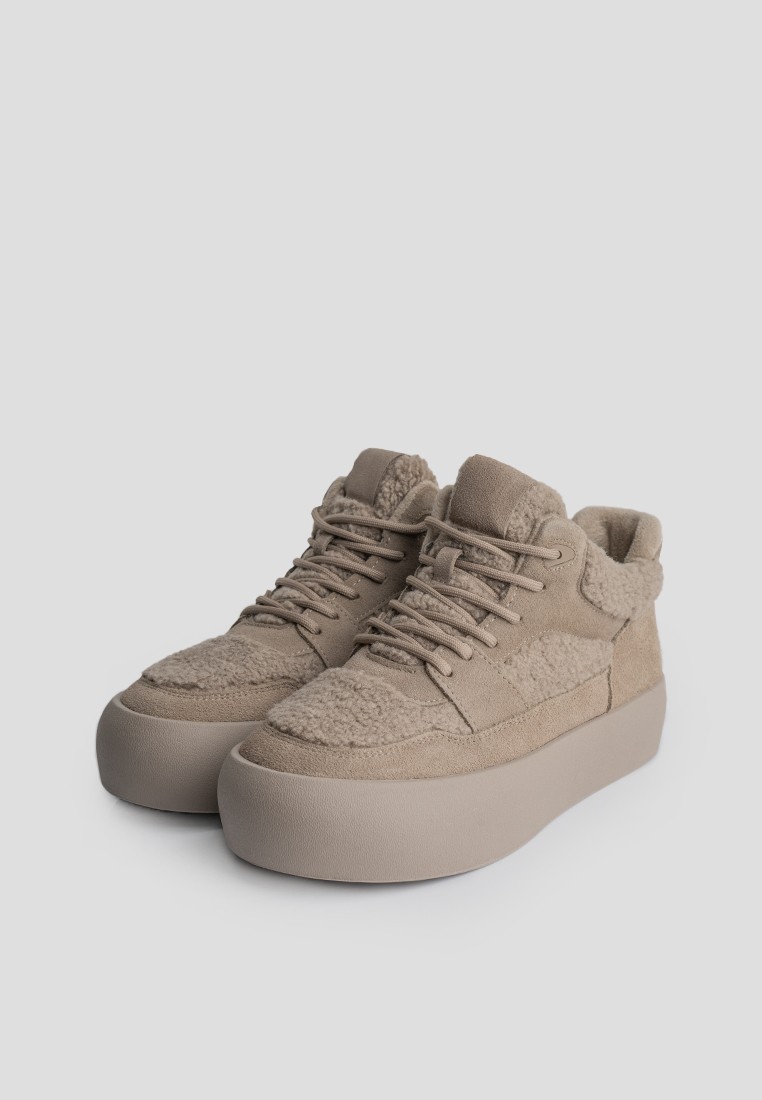 Кеди зимові жіночі shoeslovers.com.ua