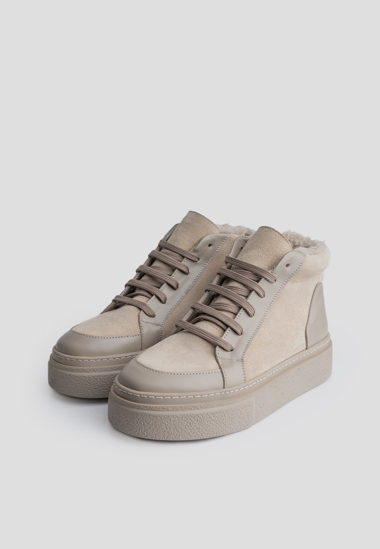 Черевики замшеві жіночі shoeslovers.com.ua