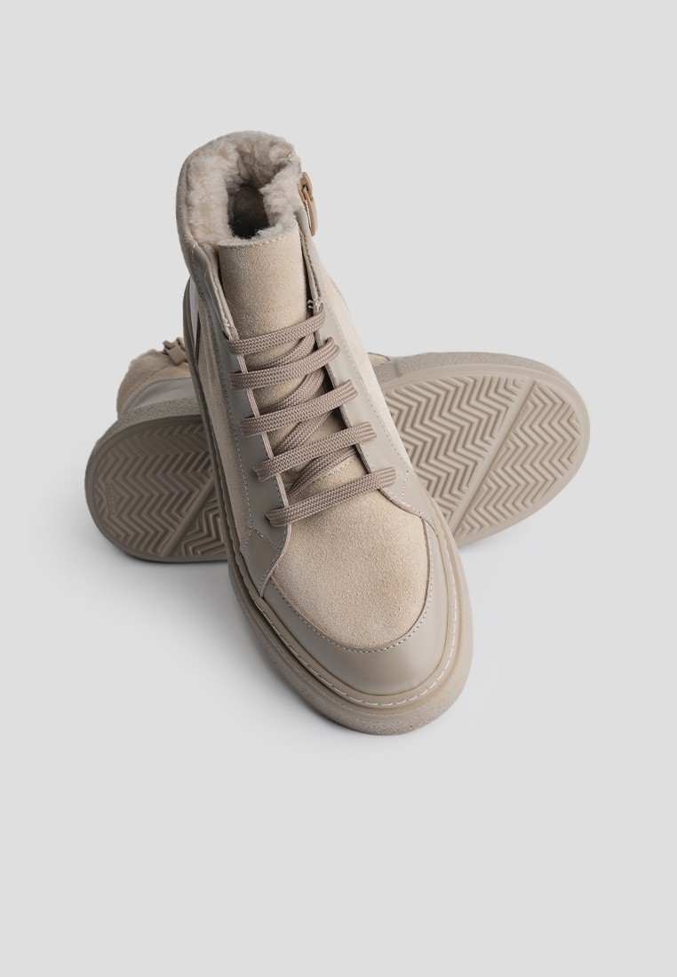 Черевики замшеві жіночі shoeslovers.com.ua