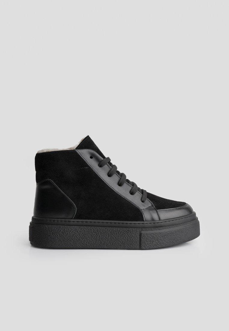 Черевики замшеві жіночі shoeslovers.com.ua