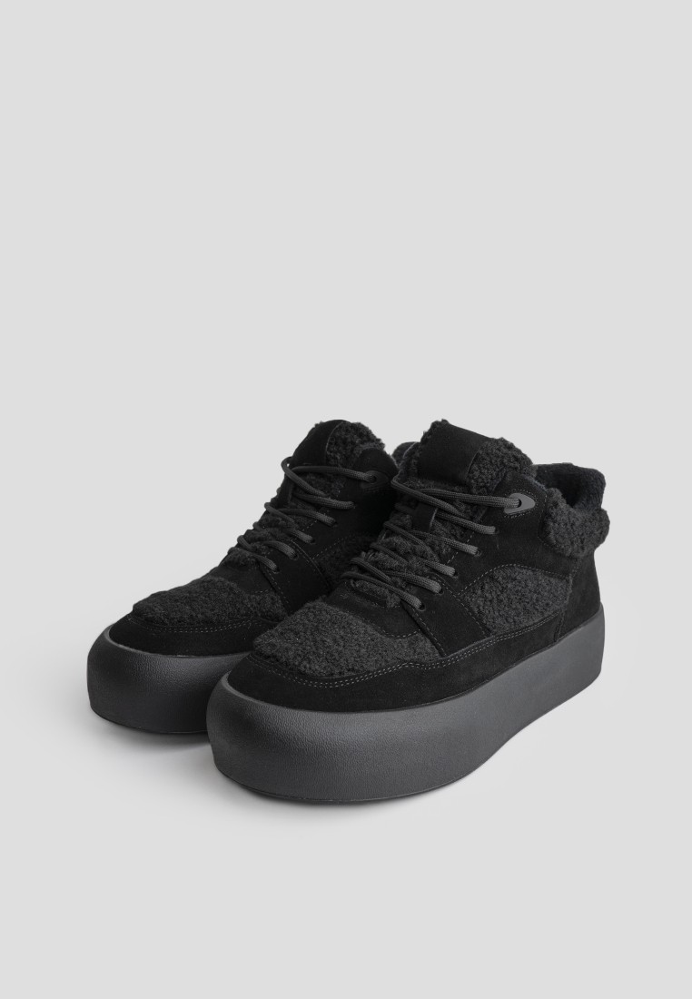 Кеди замшеві жіночі shoeslovers.com.ua