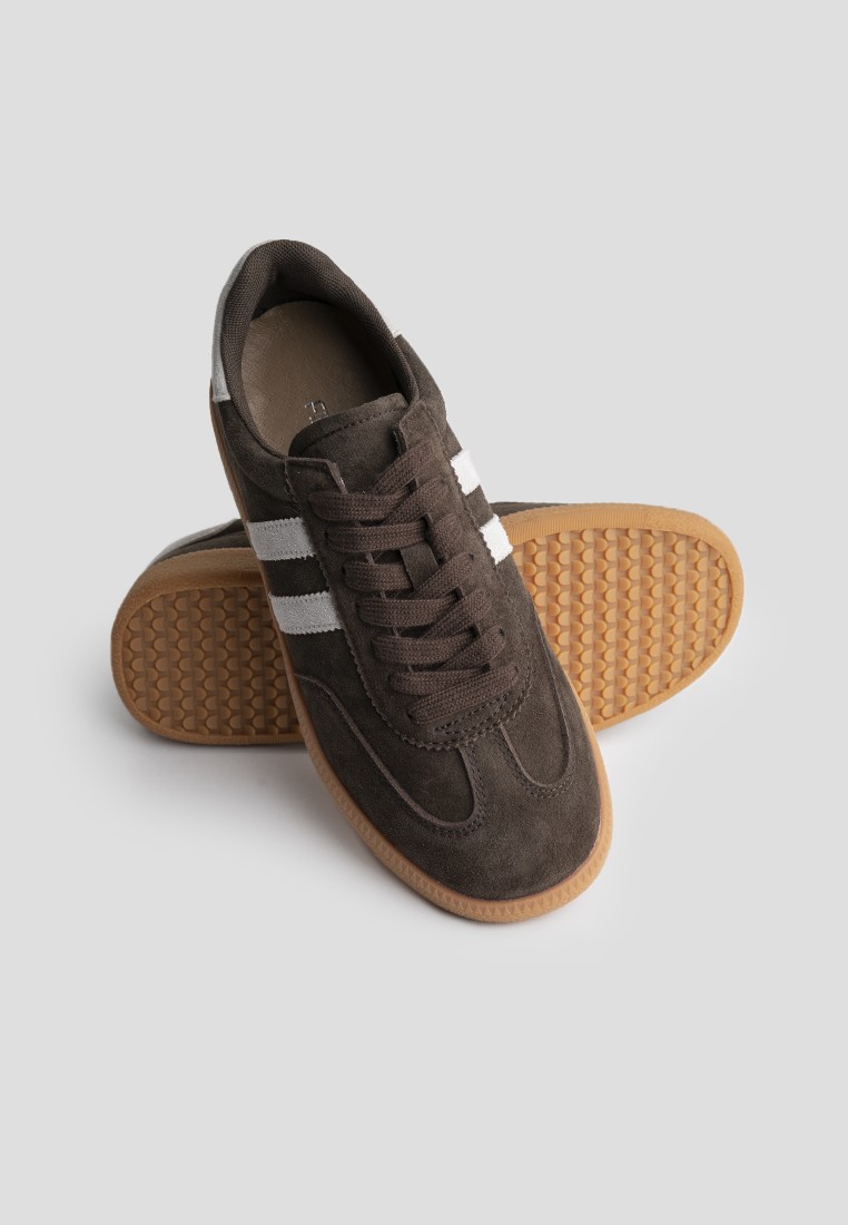 Кеди замшеві жіночі shoeslovers.com.ua