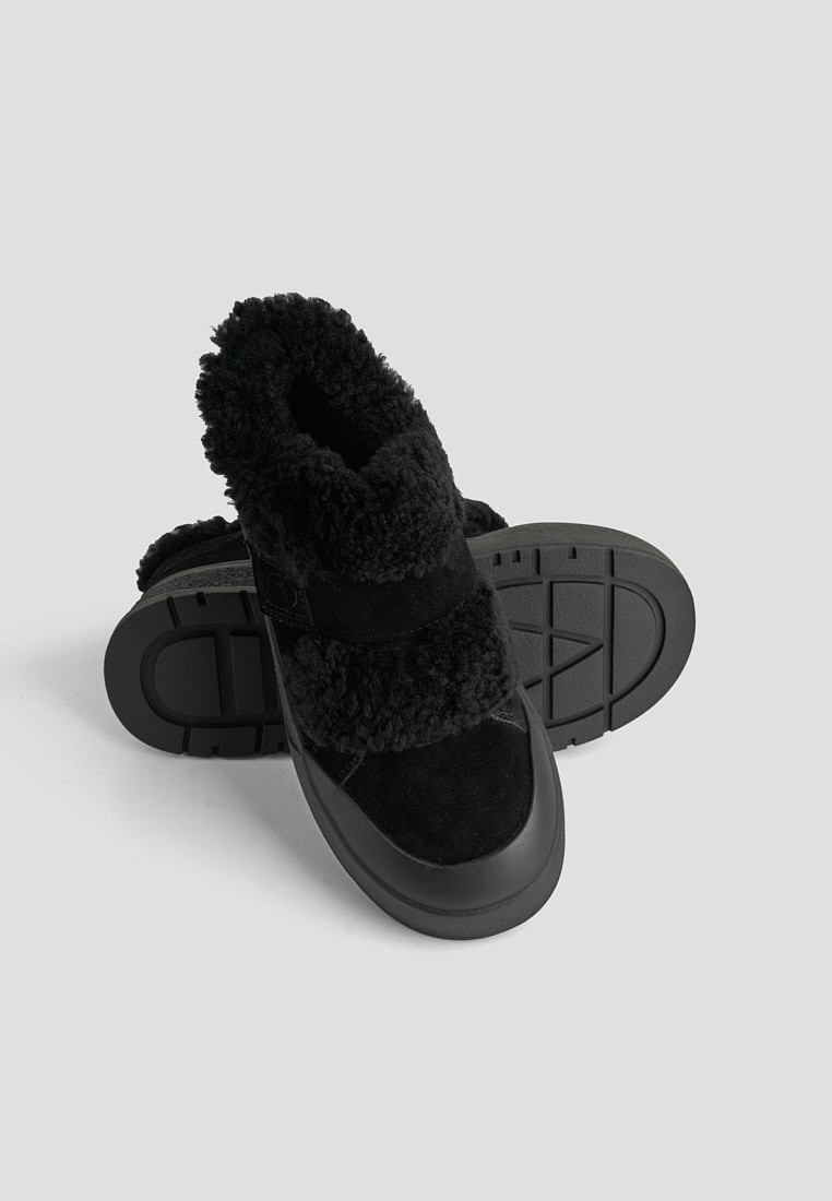 Кеди з хутром жіночі shoeslovers.com.ua