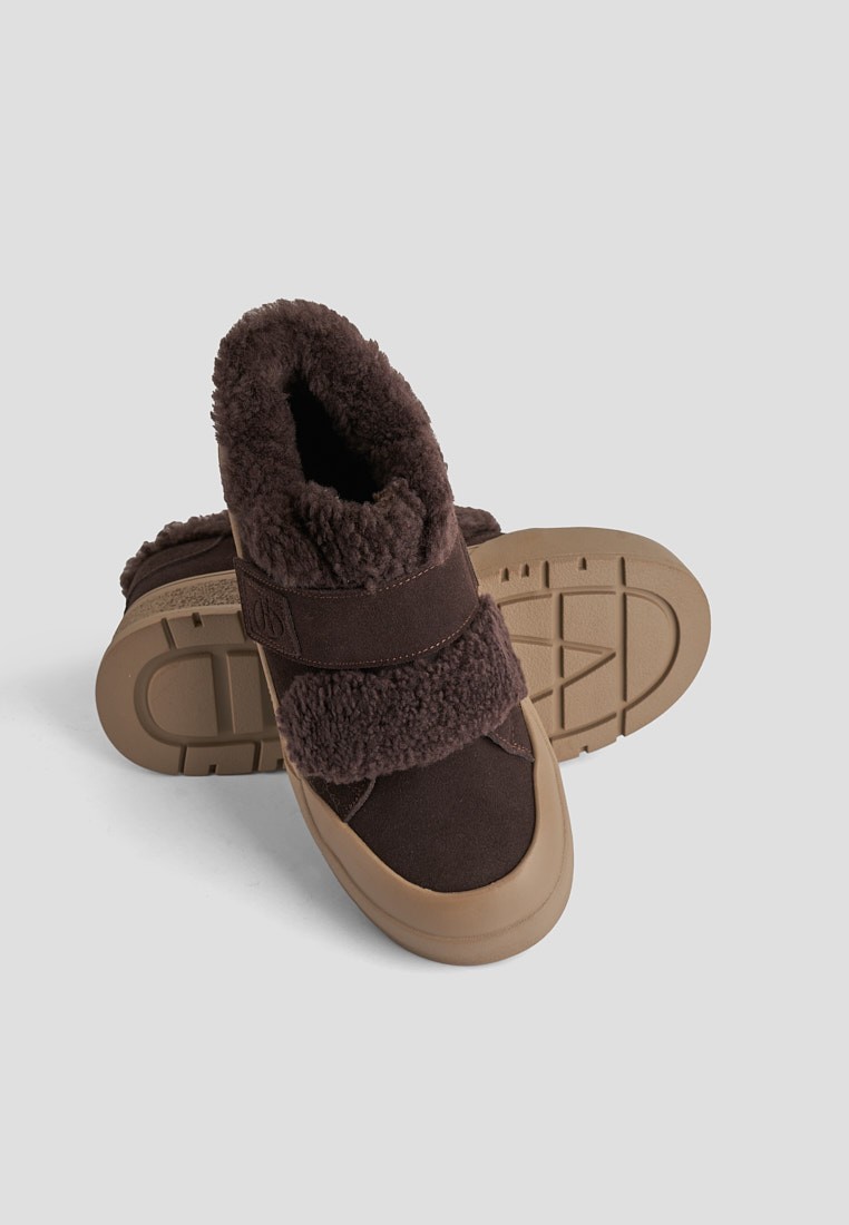 Кеди з хутром жіночі shoeslovers.com.ua