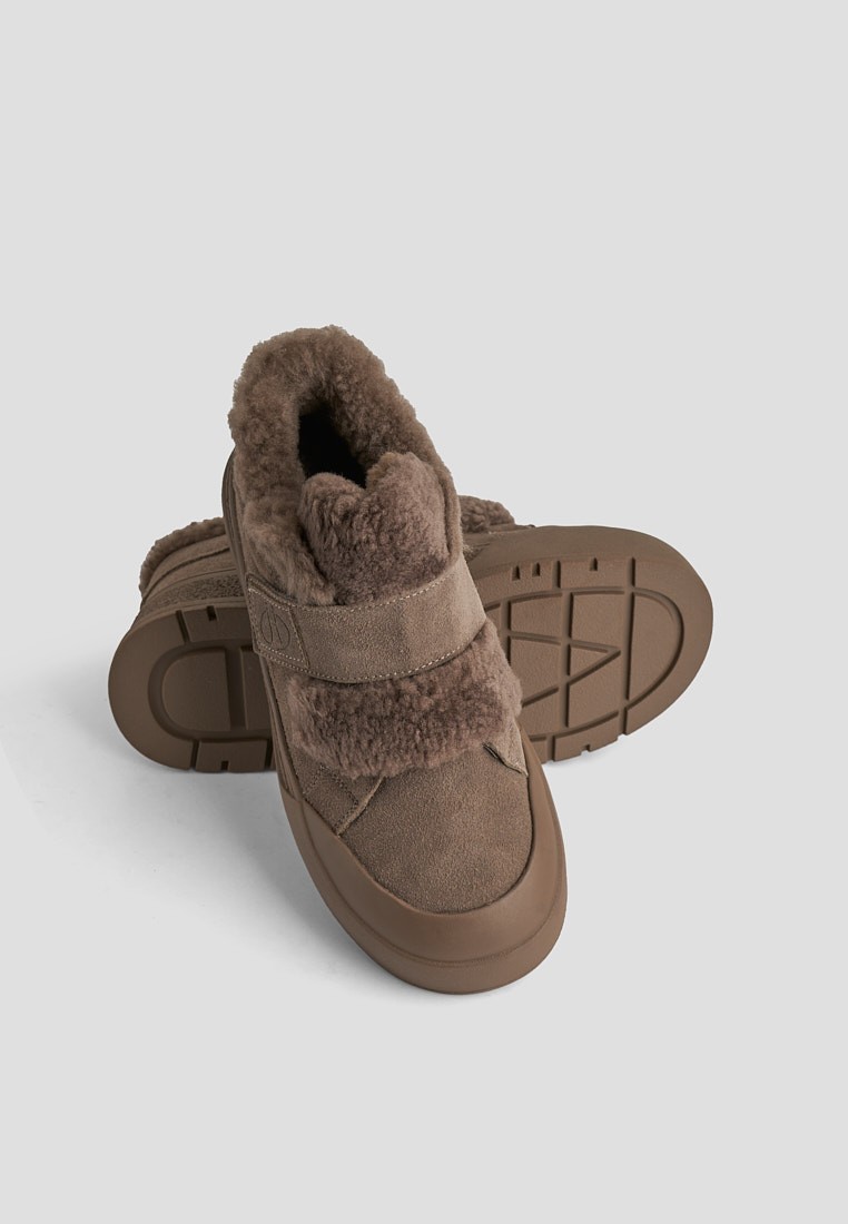 Кеди з хутром жіночі shoeslovers.com.ua