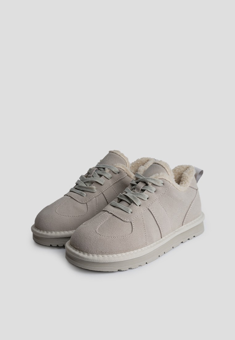 Кеди з хутром жіночі shoeslovers.com.ua