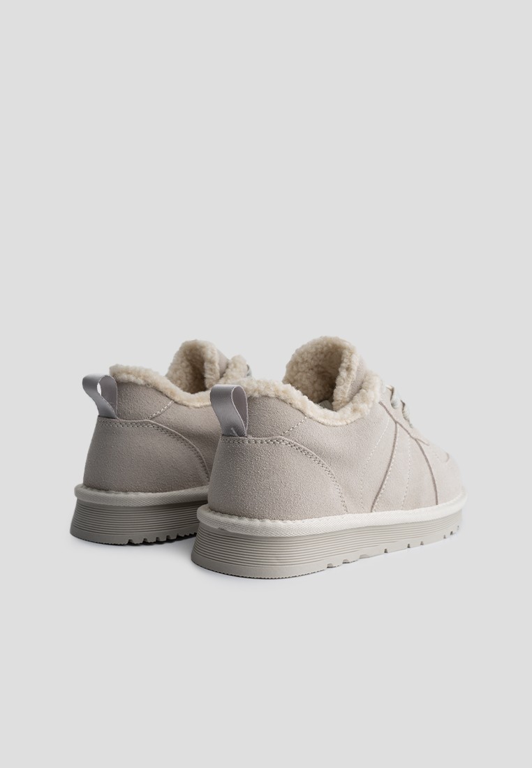 Кеди з хутром жіночі shoeslovers.com.ua