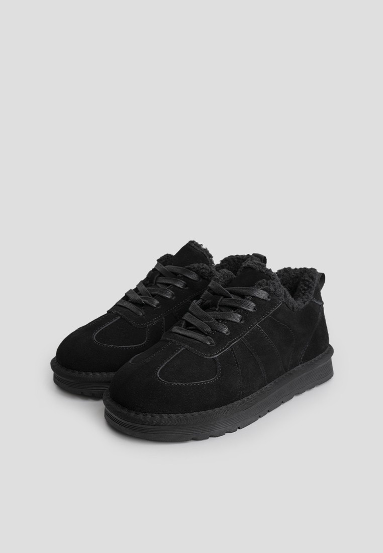 Кеди з хутром жіночі shoeslovers.com.ua