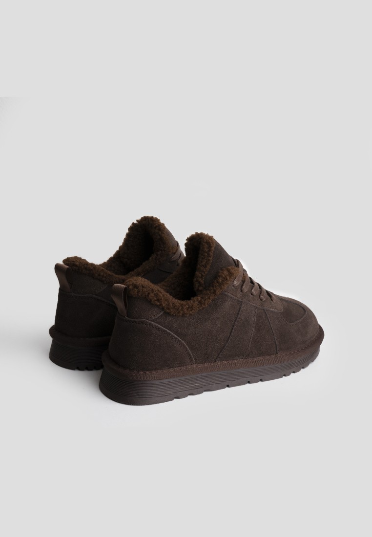 Кеди з хутром жіночі shoeslovers.com.ua