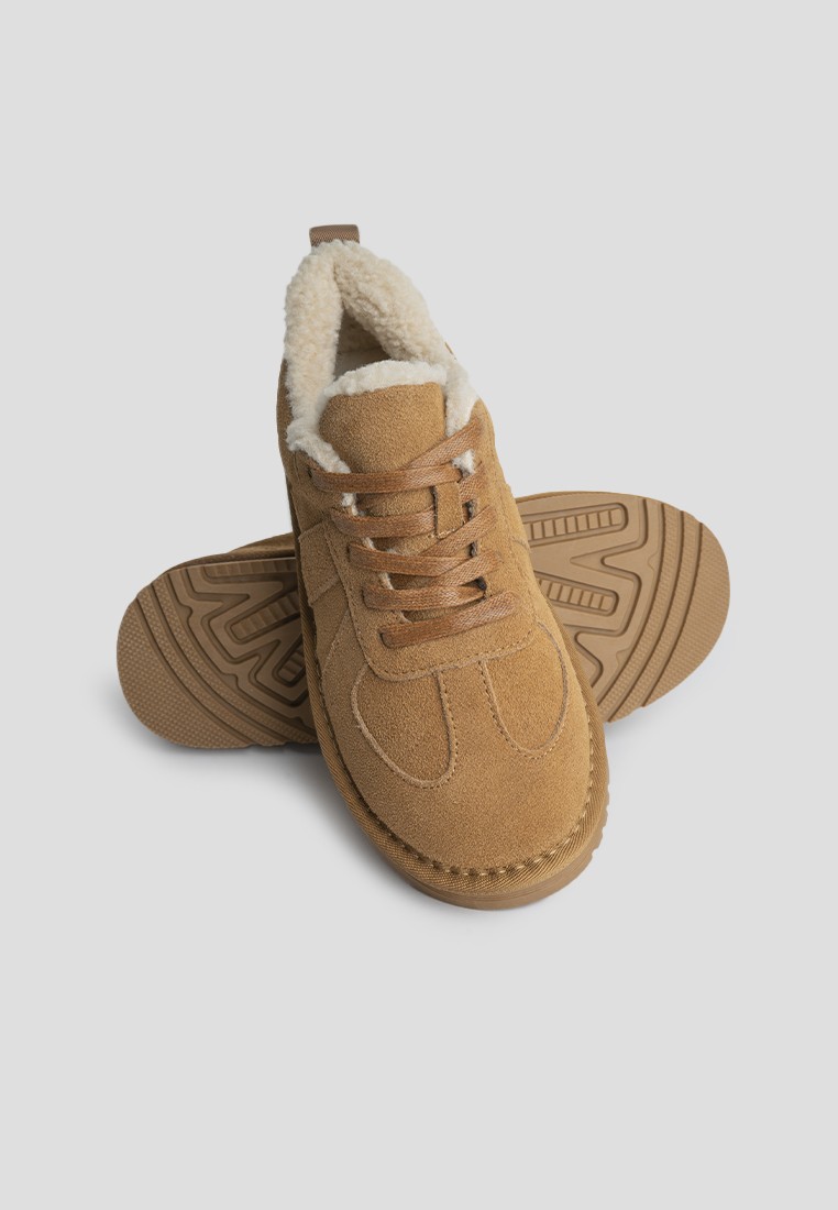 Кеди з хутром жіночі shoeslovers.com.ua