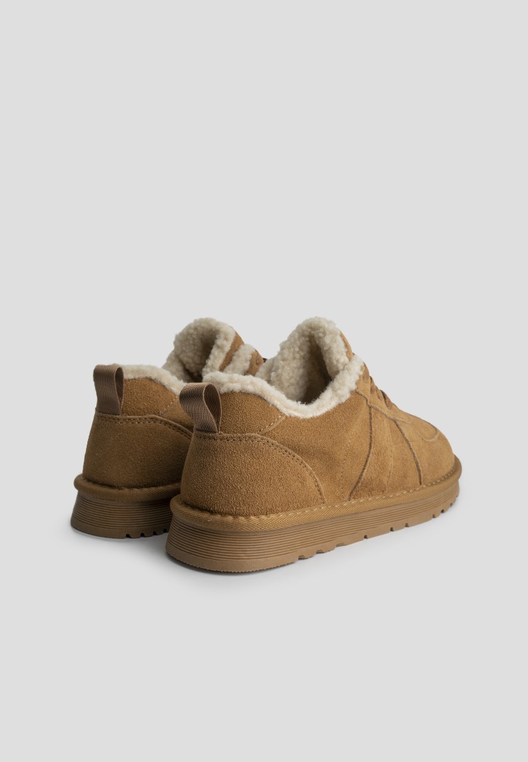 Кеди з хутром жіночі shoeslovers.com.ua