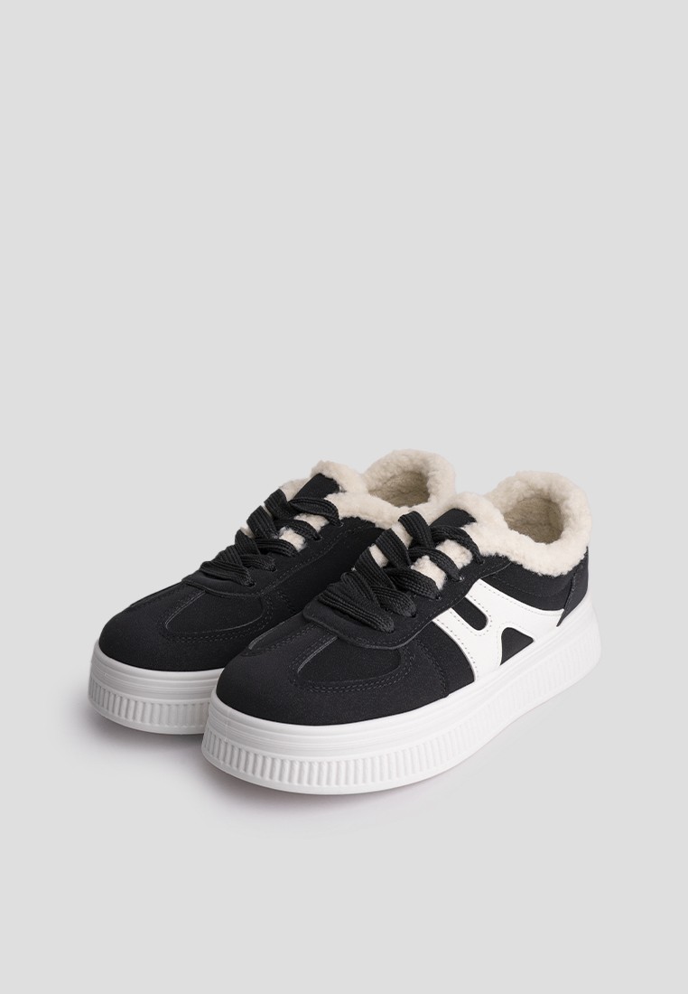 Кеди з хутром жіночі shoeslovers.com.ua