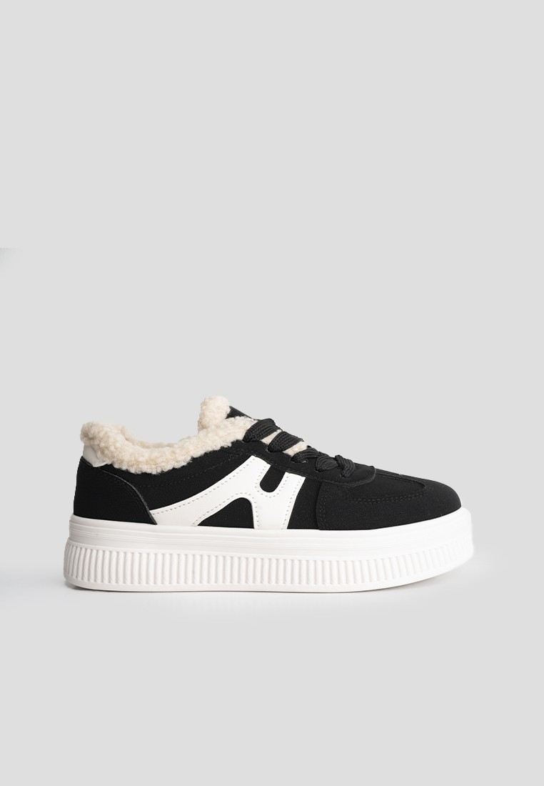 Кеди з хутром жіночі shoeslovers.com.ua