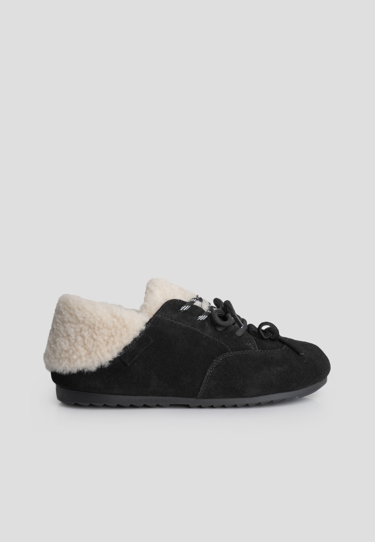 Кеди з хутром жіночі shoeslovers.com.ua