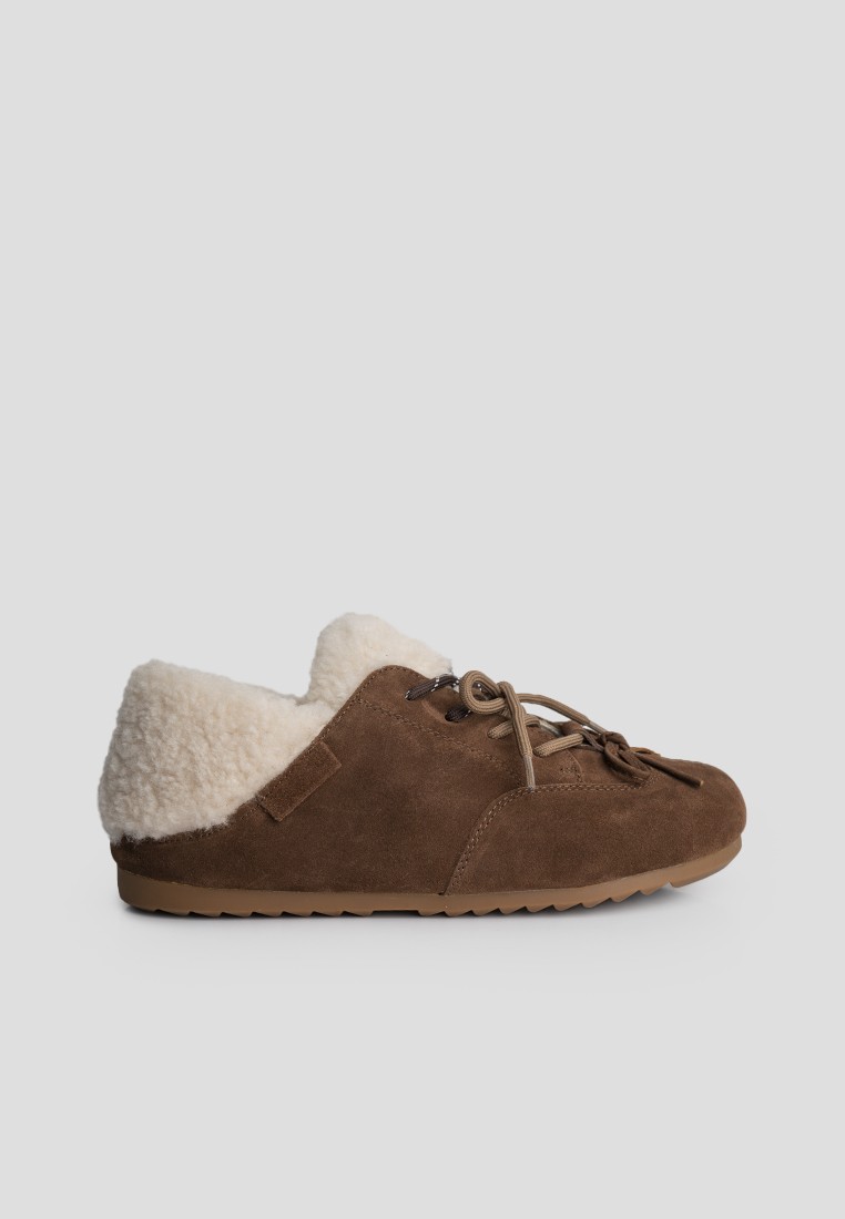 Кеди з хутром жіночі shoeslovers.com.ua