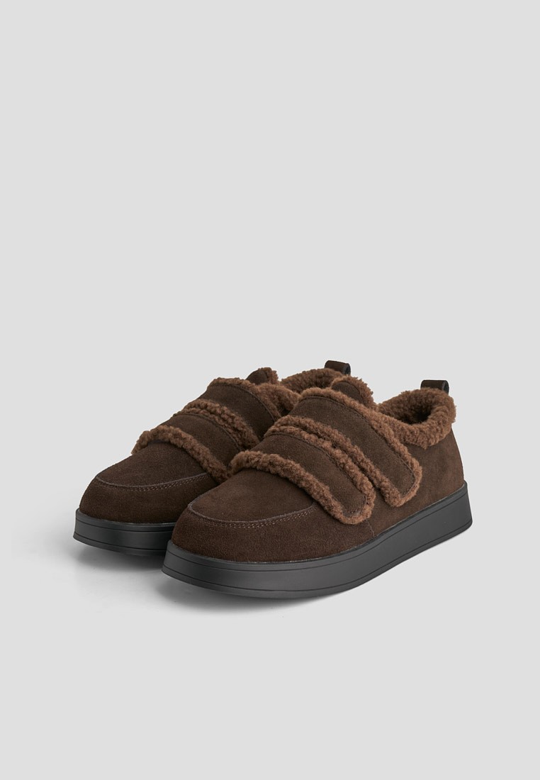 Кеди з хутром жіночі shoeslovers.com.ua