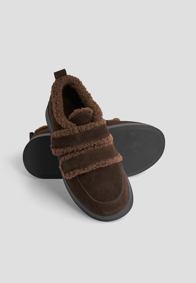 Кеди з хутром жіночі shoeslovers.com.ua