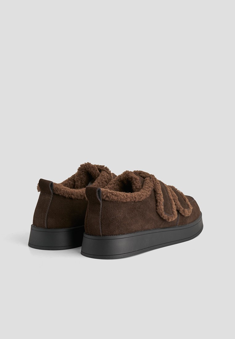 Кеди з хутром жіночі shoeslovers.com.ua