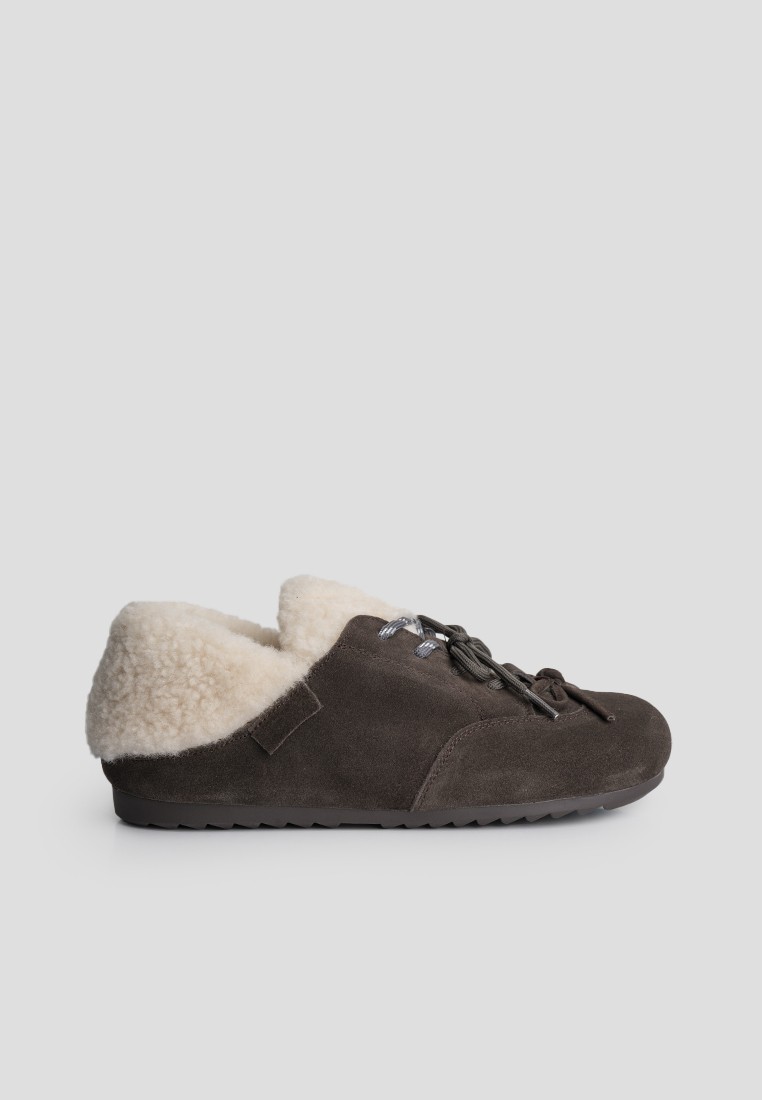 Кеди з хутром жіночі shoeslovers.com.ua