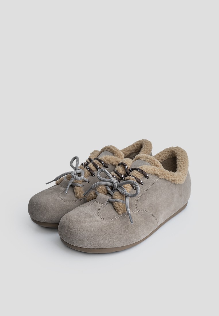 Кеди з хутром жіночі shoeslovers.com.ua