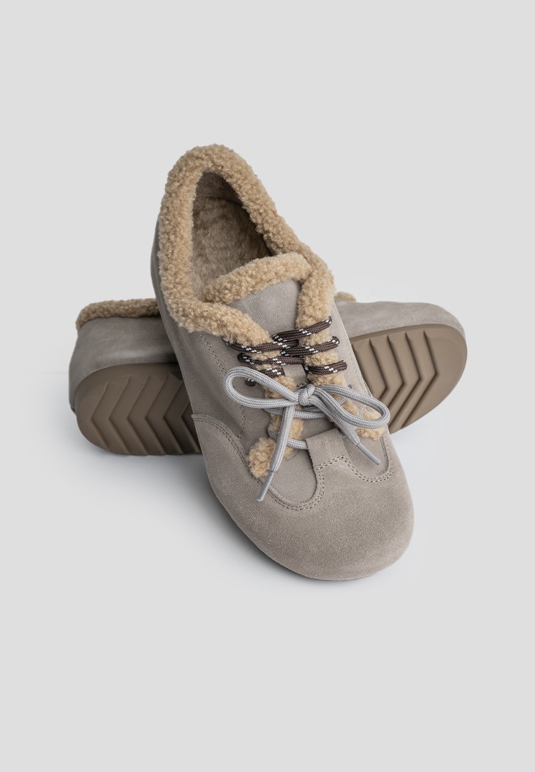 Кеди з хутром жіночі shoeslovers.com.ua