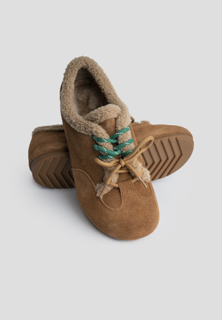 Кеди з хутром жіночі shoeslovers.com.ua