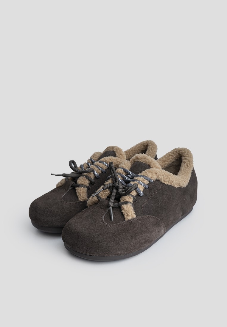 Кеди з хутром жіночі shoeslovers.com.ua