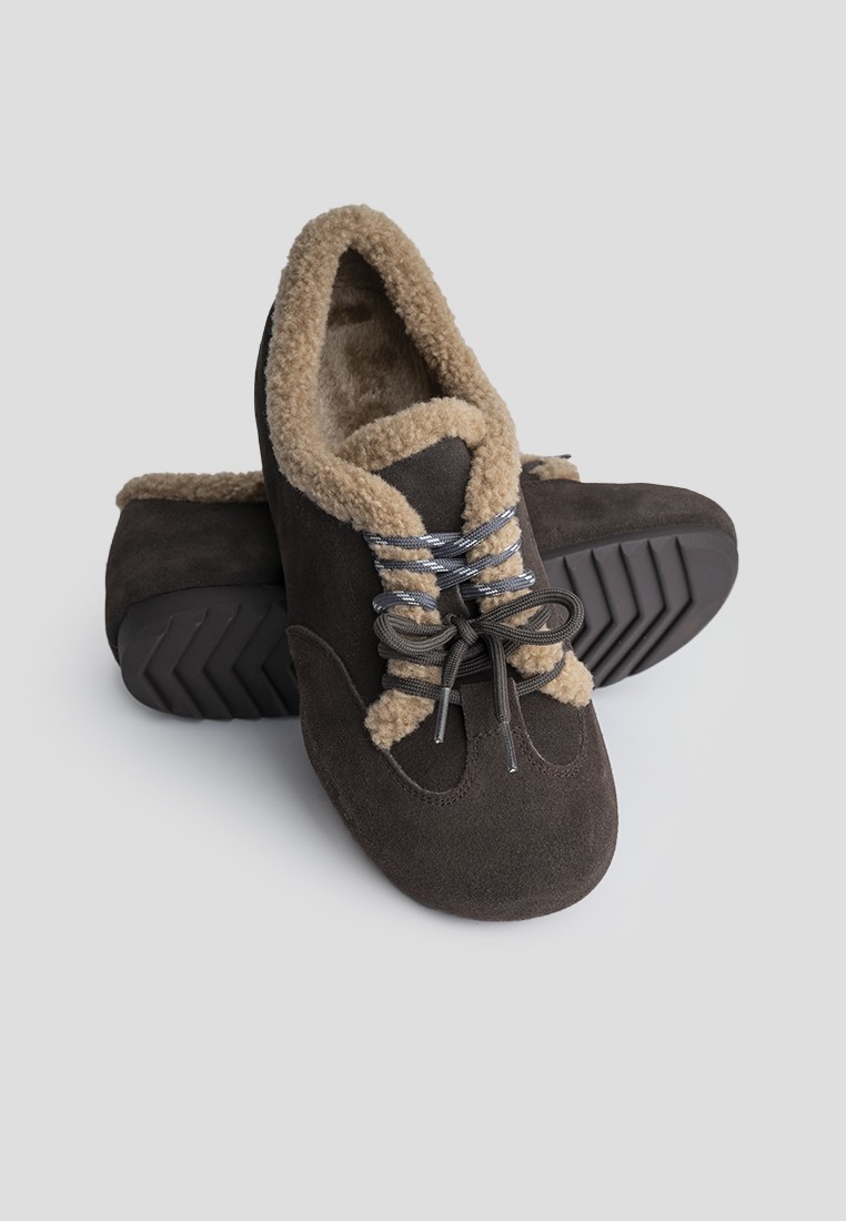 Кеди з хутром жіночі shoeslovers.com.ua