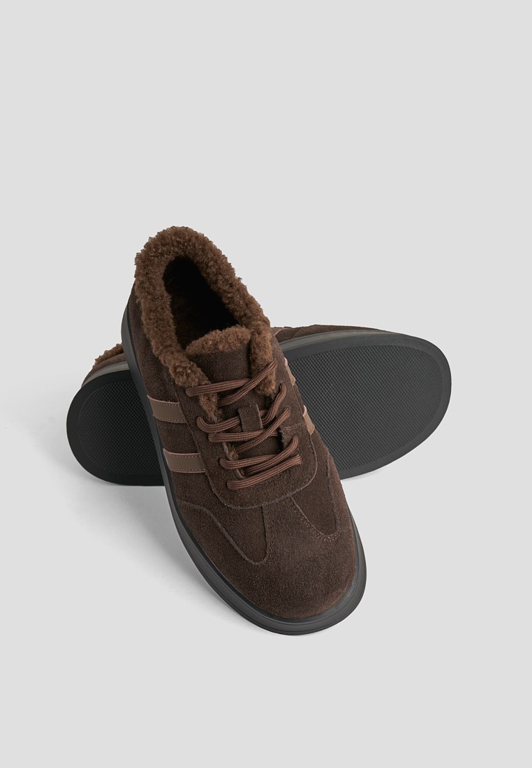 Кеди з хутром жіночі shoeslovers.com.ua