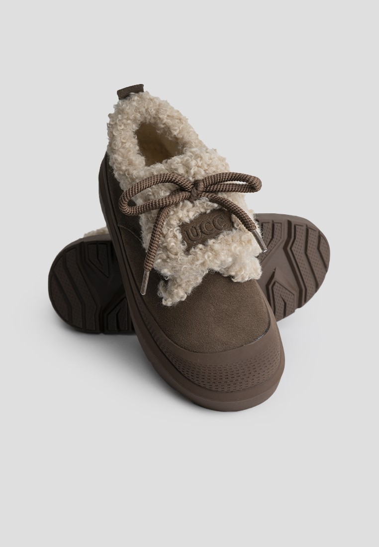 Кеди з хутром жіночі shoeslovers.com.ua