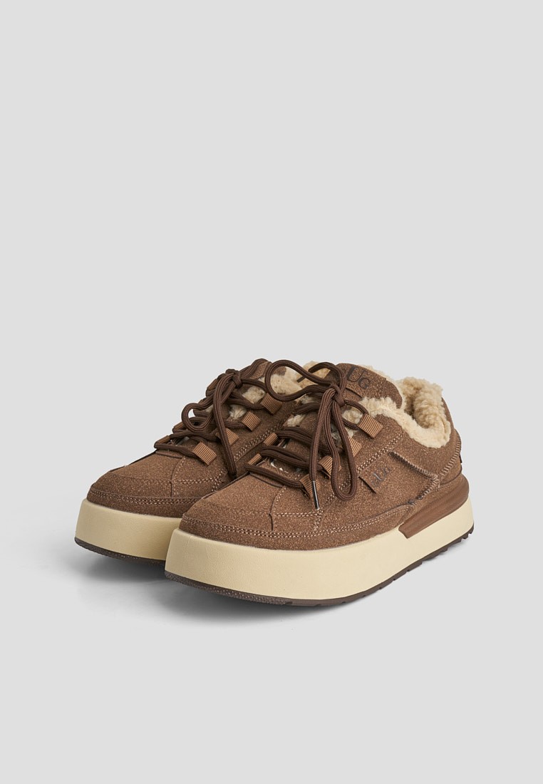 Кеди з хутром жіночі shoeslovers.com.ua