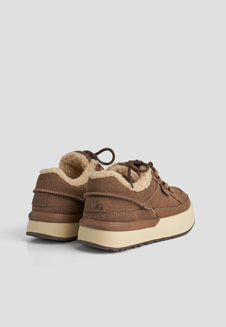 Кеди з хутром жіночі shoeslovers.com.ua