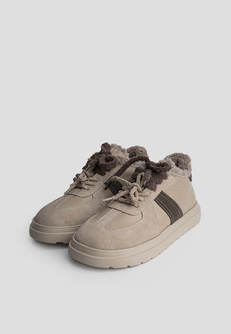 Кеди з хутром жіночі shoeslovers.com.ua