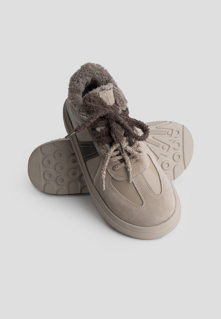 Кеди з хутром жіночі shoeslovers.com.ua