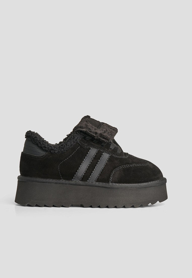 Кеди з хутром жіночі shoeslovers.com.ua