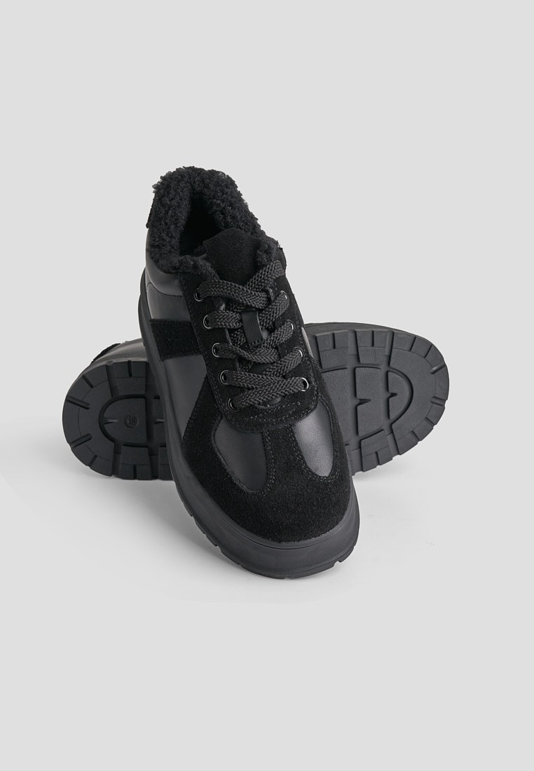 Кеди з хутром жіночі shoeslovers.com.ua