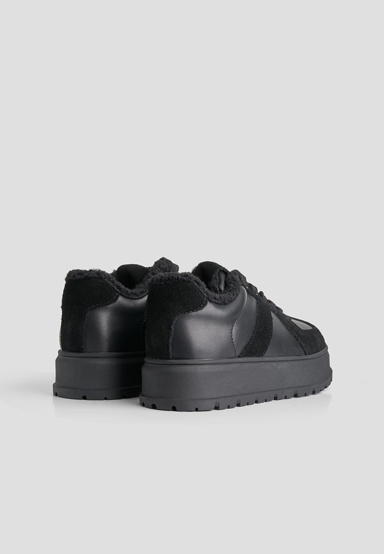 Кеди з хутром жіночі shoeslovers.com.ua