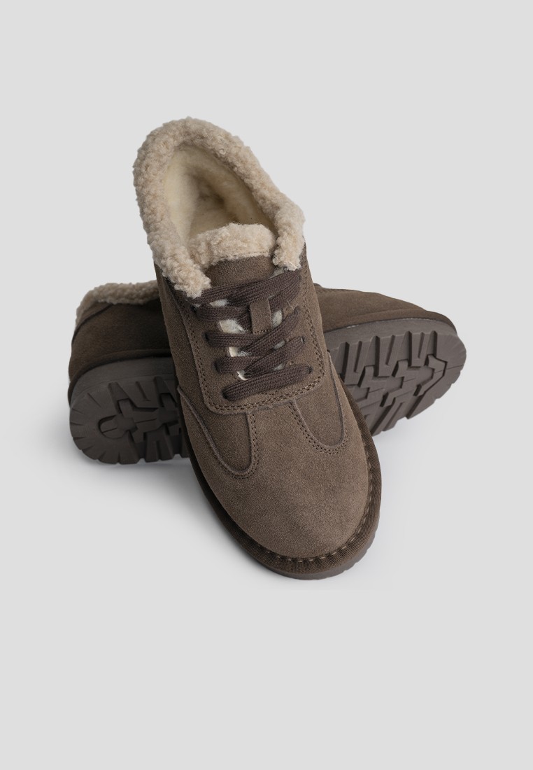 Кеди з хутром жіночі shoeslovers.com.ua