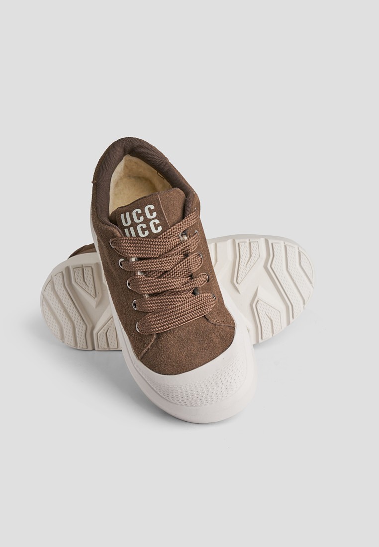 Кеди з хутром жіночі shoeslovers.com.ua