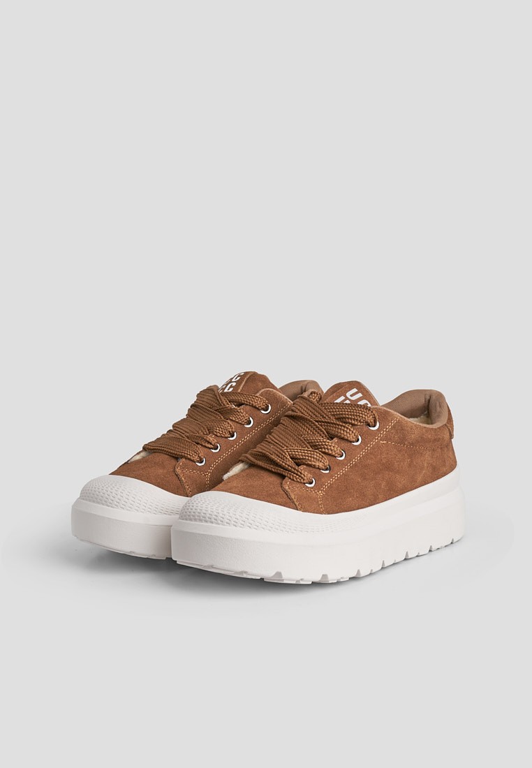 Кеди з хутром жіночі shoeslovers.com.ua