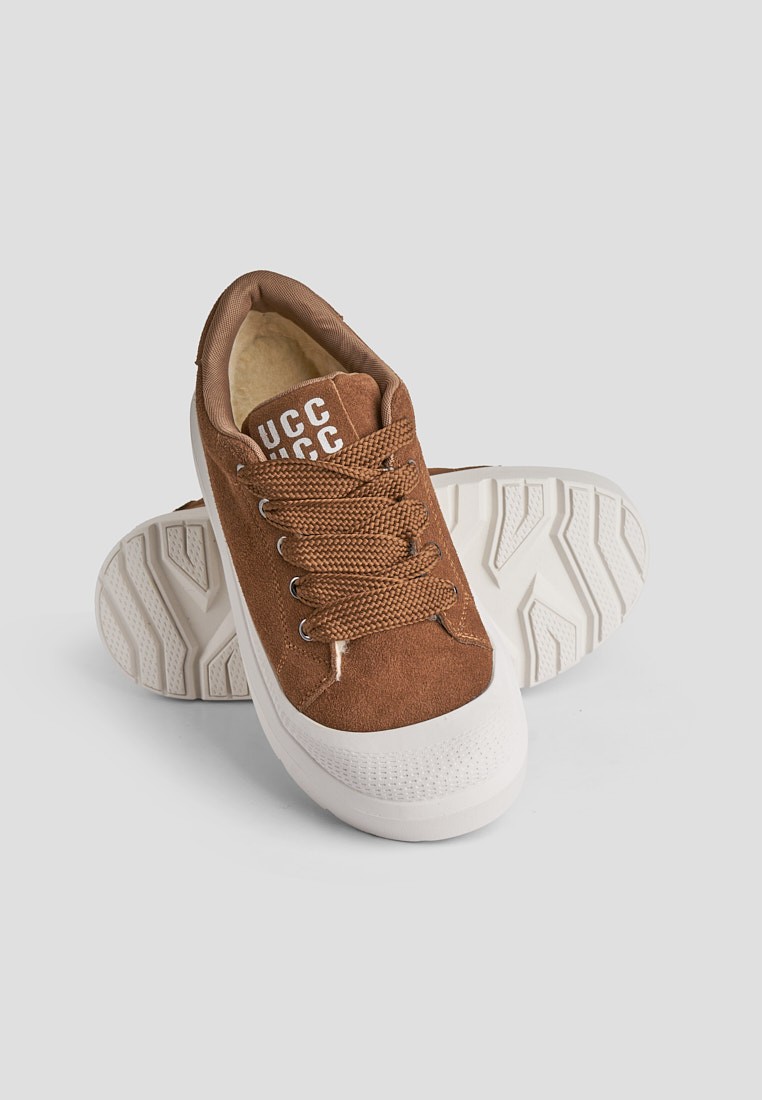 Кеди з хутром жіночі shoeslovers.com.ua