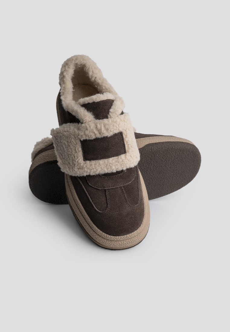 Кеди з хутром жіночі shoeslovers.com.ua