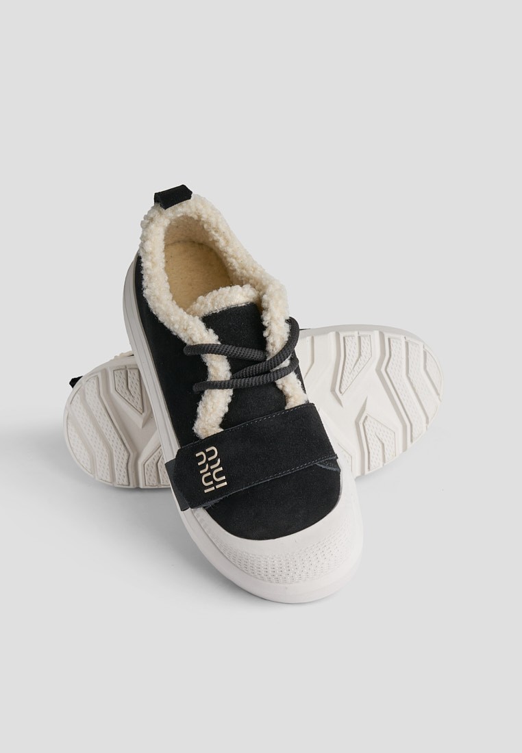 Кеди з хутром жіночі shoeslovers.com.ua