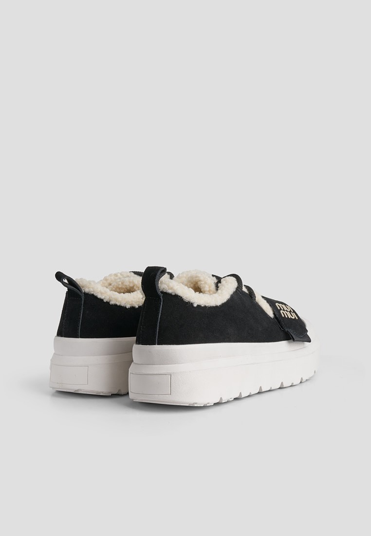 Кеди з хутром жіночі shoeslovers.com.ua